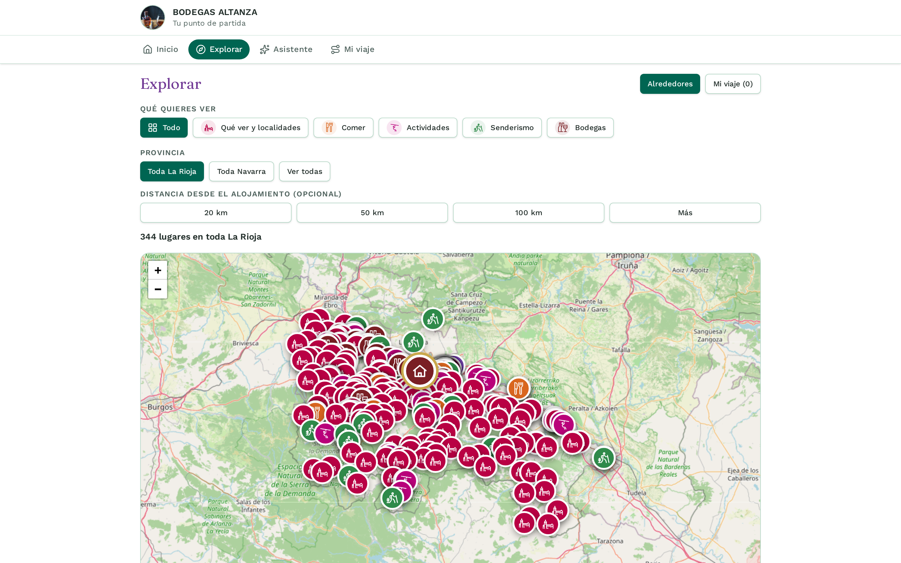 Exploración del territorio